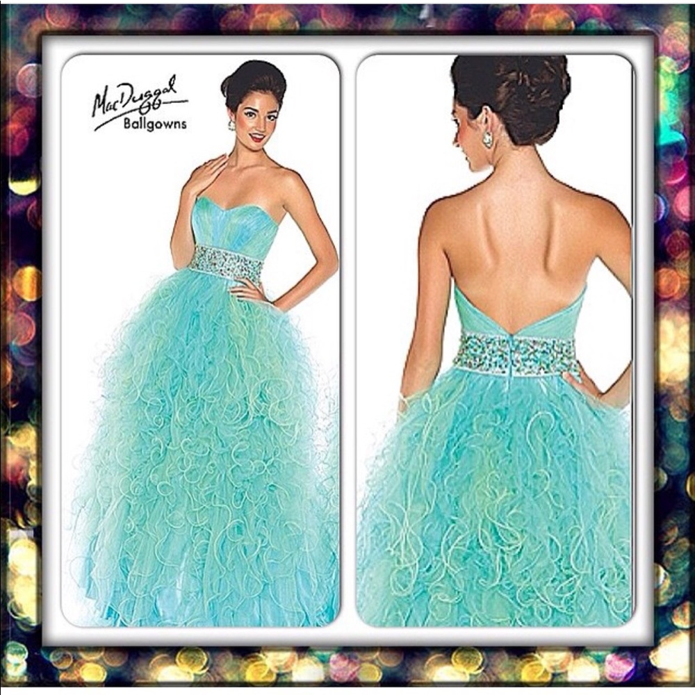 Mac Duggal Prom Dress